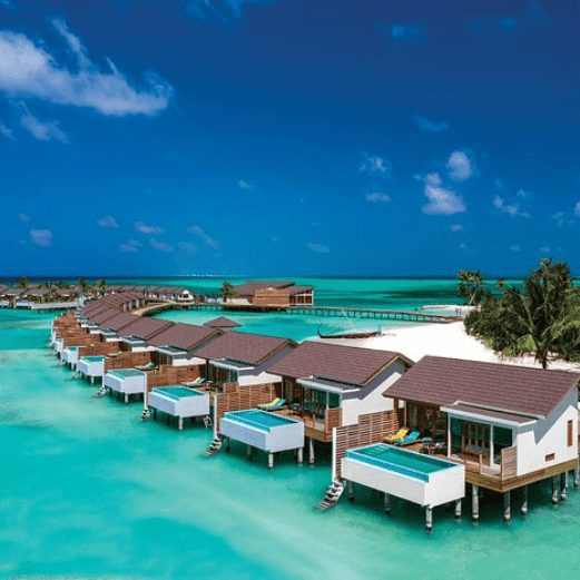 Atmosphere Kanifushi Maldives Tour Package with Holidays crowd