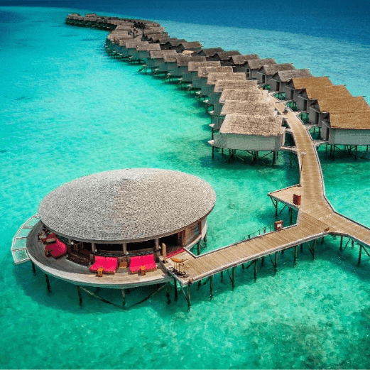 Centara Ras Fushi Resort & Spa Maldives Tour Package with Holidays crowd
