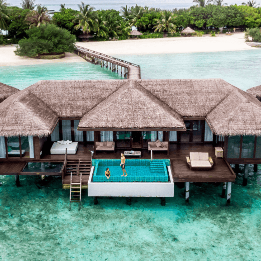 Sheraton Maldives Full Moon Resort & Spa Maldives Tour Package with Holidays crowd